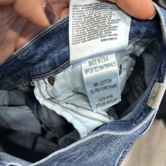 Citizens of Humanity distressed skinny blue denim jeans size 26 - Picture 10 of 10